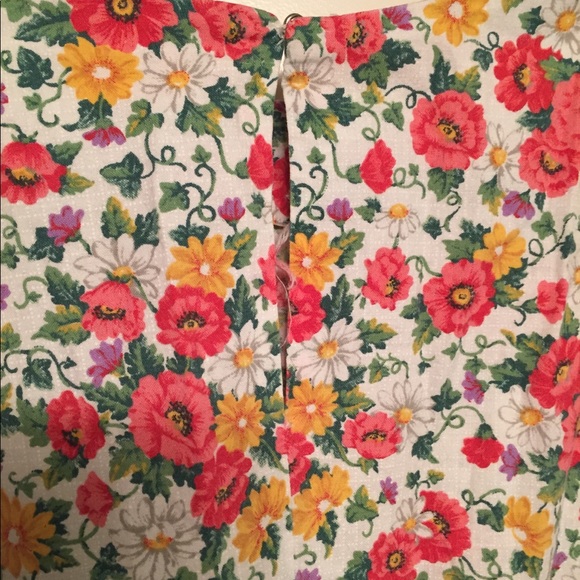 Floral vintage dress - Picture 6 of 8